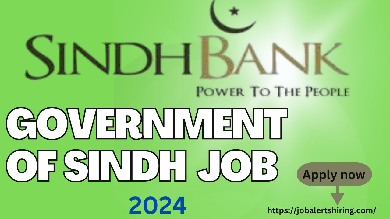 Government of Sindh Job In Pakistan 2024