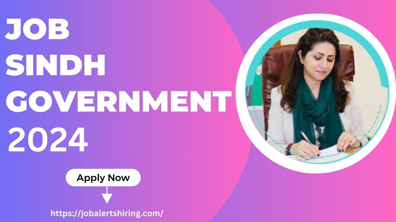 Job Sindh Government In Pakistan Online Apply 2024